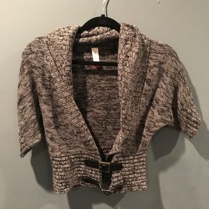 No Boundaries Buckle Cardigan Sweater M
